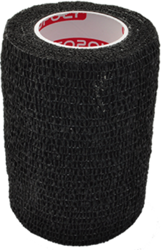 Poza cu Itseliimautuva joustava side 7,5 cm - Musta