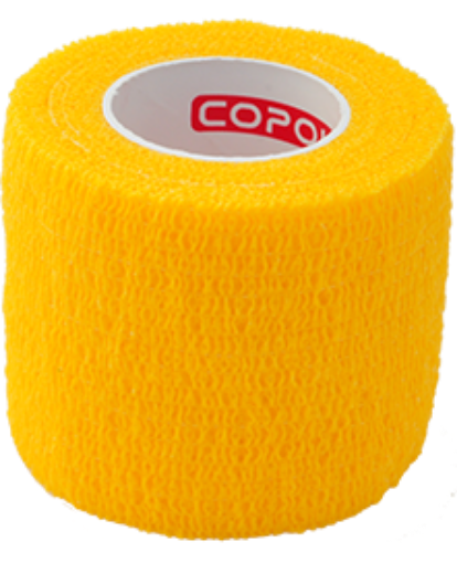 Poza cu Itseliimautuva joustava side 5 cm - Keltainen