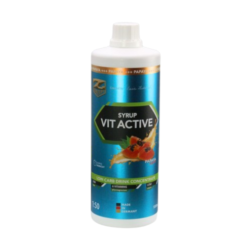 Poza cu VITACTIVE SIROP + L-KARNITIINI - 1000ML PAPAIJA