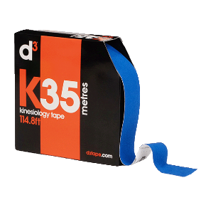 Poza pentru categoria Kinesiologinen teippi D3Tape K35 – 5 cm x 35 m