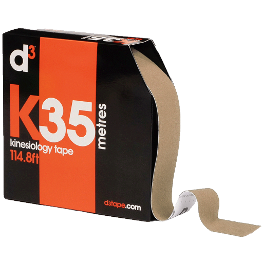 Poza cu K35 Kinesiologiateippi Beige 5 cm x 35 m - d3Tape