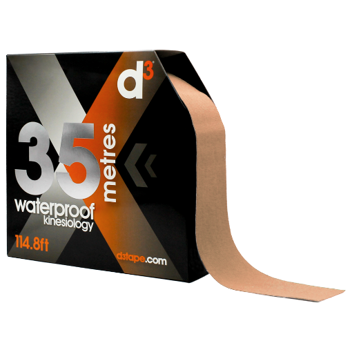 Poza cu X35 Kinesiologinen teippi Beige 5cm x 35m - d3Tape