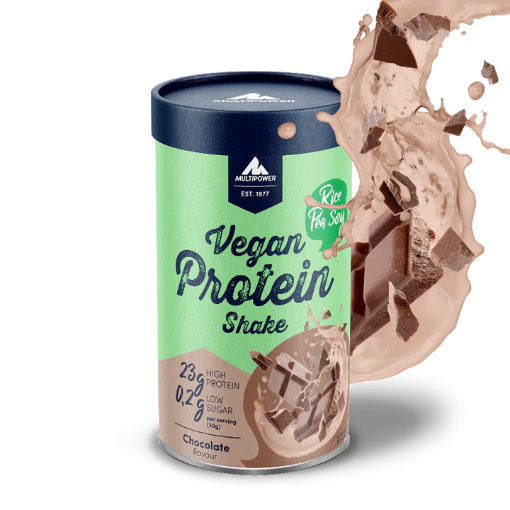 Poza cu Vegan Protein Shake 420g - Chocolate MultiPower