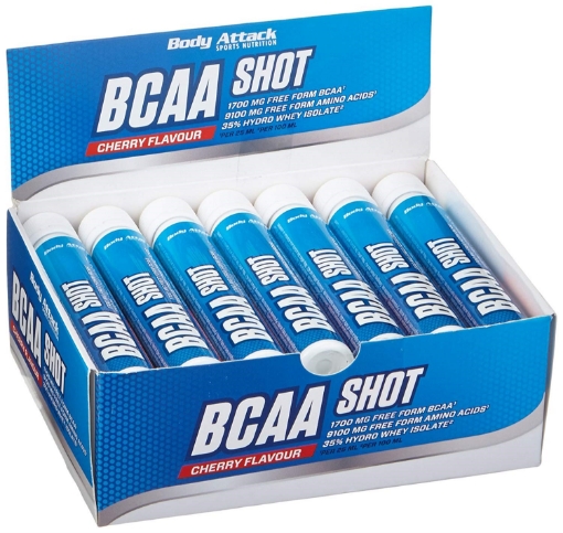 Poza cu BCAA  Shots  - 20 x 25ml Body Attack