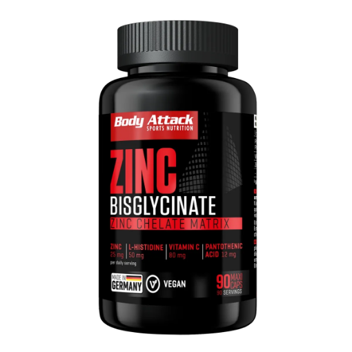Poza cu Zinc Bisglycinate  (90 Caps) Body Attack