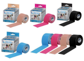 Poza pentru categoria Kinesiologinen teippi Strapit Advance – 5 cm x 5 m