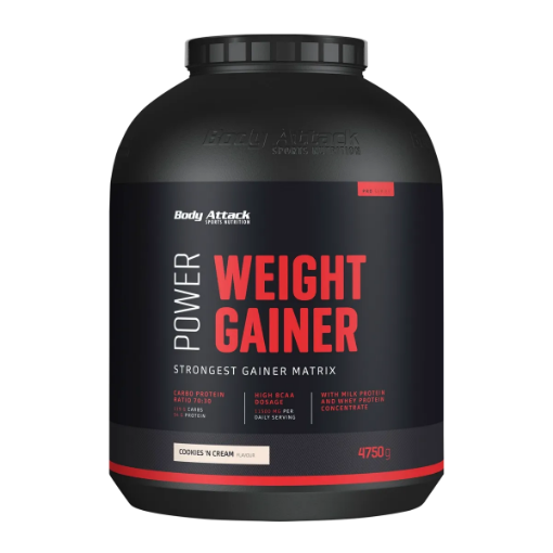 Poza cu Power Weight Gainer 4750g - Cookies n Cream Body Attack