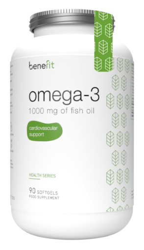 Poza cu Omega 3 Kalaöljy 1000mg - 90 kapselia Benefit