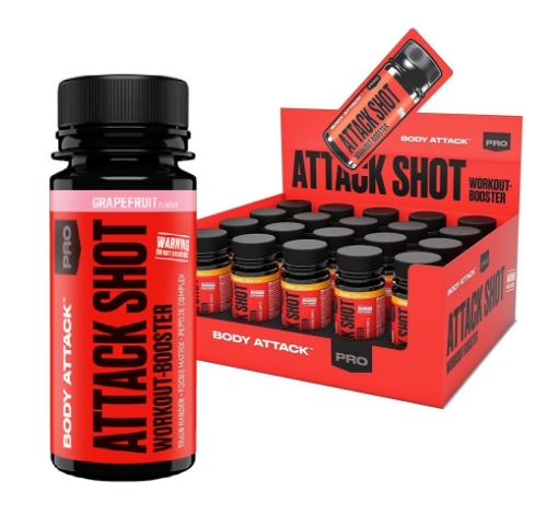 Poza cu ATTACK SHOTS 20 x 60 ml - Greippi