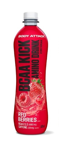 Poza cu BCAA KICK Punaiset marjat - 500 ml Body Attack