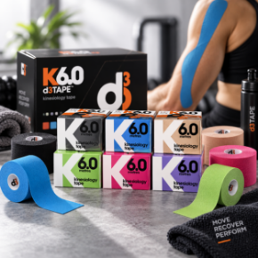 Kuva kategoriasta d3Tape K6.0 – kinesioteippi 5 cm x 6 m