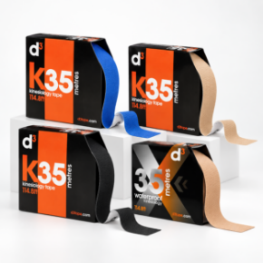 Kuva kategoriasta d3Tape K35 / X35 – kinesioteippi 5 cm x 35 m